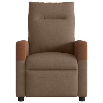 Massagesessel Braun Stoff
