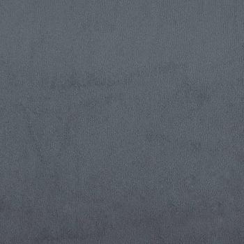 ARDEBO.de - Boxspringbett mit Matratze Dunkelgrau 180x220 cm Samt
