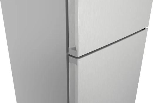Siemens KG39N2LCF iQ300 Stand Kühl-Gefrierkombination, 60 cm breit, 363 L, hyperFresh, bottleRack, superCooling, Total noFrost, Metall-Optik