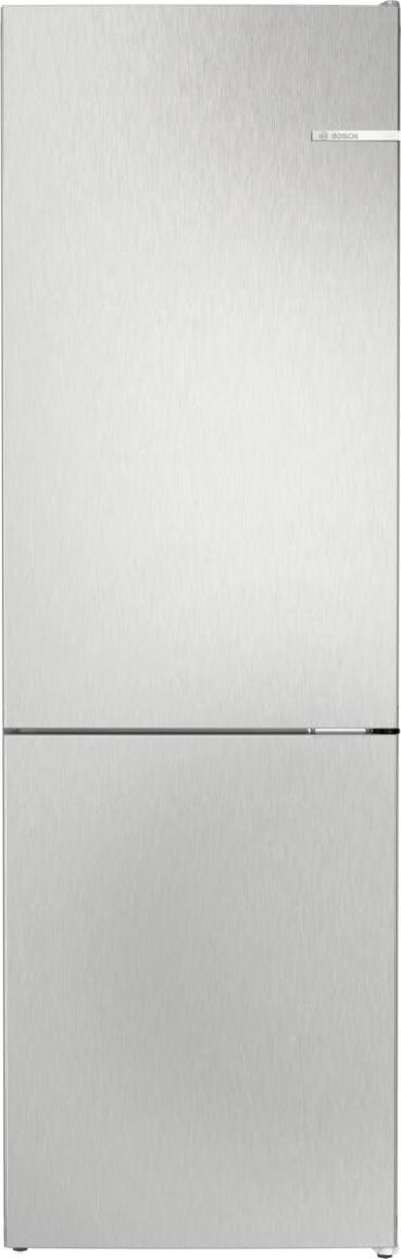 ARDEBO.de Bosch KGN362LBF Serie 4 Stand Kühl-Gefrierkombination, 60 cm breit, 321 L, VitaFresh XXL, Perfect Fit, Multi Airflow, Metall-Optik