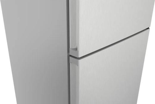 Bosch KGN362LBF Serie 4 Stand Kühl-Gefrierkombination, 60 cm breit, 321 L, VitaFresh XXL, Perfect Fit, Multi Airflow, Metall-Optik