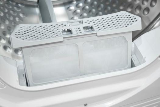 Exquisit TWP903-410 EEK: D 9kg Wärmepumpentrockner, 59,5 cm breit, 15 Programme, Knitterschutz, Restlaufzeitanzeige, Kindersicherung, Innenbeleuchtung, weiß