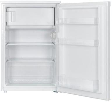 PKM KS115EW Stand Kühlschrank mit Gefrierfach, 55 cm breit, 115 L, regelbares Thermostat, weiß