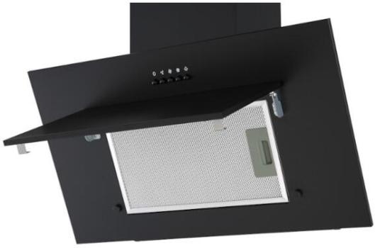 PKM S13-60BBPH EEK: B Kopffreihaube, 60 cm breit, 309,8m³/h, Umluftbetrieb, Abluftbetrieb, LED Beleuchtung, schwarz