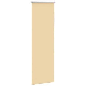 Verdunkelungsrollo Beige 50x175cm Stoffbreite 45,7 cm Polyester