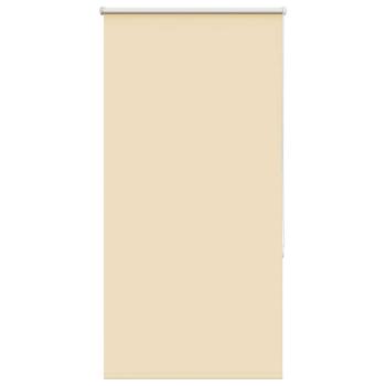 ARDEBO.de - Verdunkelungsrollo Beige 85x130cm Stoffbreite 80,7 cm Polyester