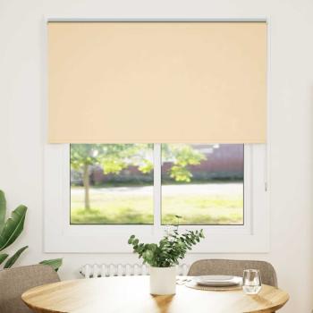 ARDEBO.de - Verdunkelungsrollo Beige 120x175 cm Stoffbreite 116,6 cm