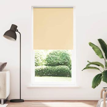 ARDEBO.de - Verdunkelungsrollo Beige 115x230 cm Stoffbreite 110,7 cm