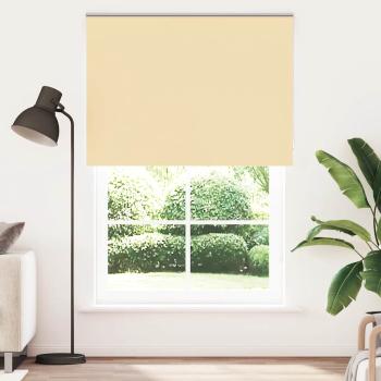 ARDEBO.de - Verdunkelungsrollo Beige 155x230 cm Stoffbreite 151,6 cm