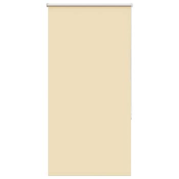 ARDEBO.de - Verdunkelungsrollo Beige 85x175cm Stoffbreite 80,7 cm Polyester