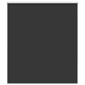 Verdunkelungsrollo Schwarz 120x130 cm Stoffbreite 116,6 cm