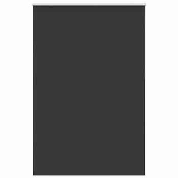 Verdunkelungsrollo Schwarz 155x230 cm Stoffbreite 151,6 cm