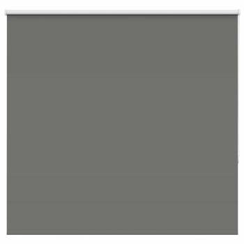 Verdunkelungsrollo Grau 145x130cm Stoffbreite 141,6cm Polyester