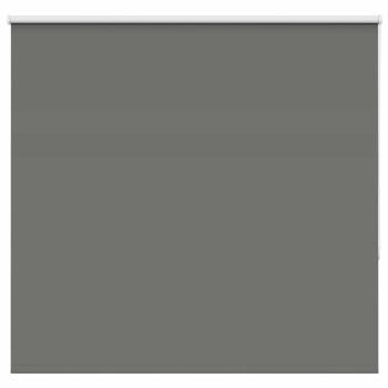 Verdunkelungsrollo Grau 155x150cm Stoffbreite 151,6cm Polyester