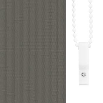 Verdunkelungsrollo Grau 50x210 cm Stoffbreite 45,7 cm Polyester