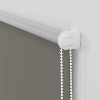 Verdunkelungsrollo Grau 50x210 cm Stoffbreite 45,7 cm Polyester