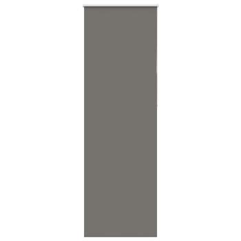 Verdunkelungsrollo Grau 75x230 cm Stoffbreite 70,7 cm Polyester