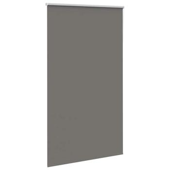Verdunkelungsrollo Grau 135x210cm Stoffbreite 131,6cm Polyester