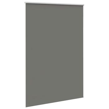 Verdunkelungsrollo Grau 155x230cm Stoffbreite 151,6cm Polyester