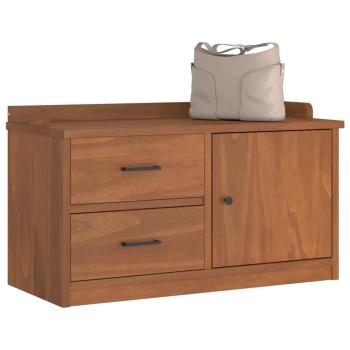 ARDEBO.de - Flurbank SANDNES 87x40x50 cm Massivholz Kiefer