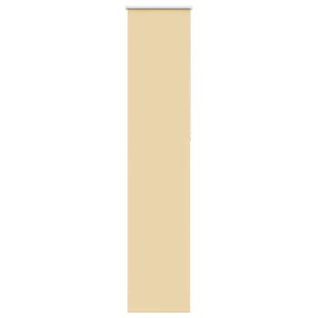 ARDEBO.de - Verdunkelungsrollo Beige 40x210cm Stoffbreite 35,7 cm Polyester