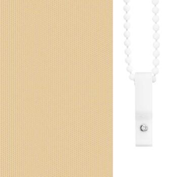 Verdunkelungsrollo Beige 90x130cm Stoffbreite 85,7 cm Polyester