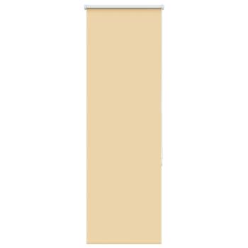 ARDEBO.de - Verdunkelungsrollo Beige 40x175cm Stoffbreite 35,7 cm Polyester
