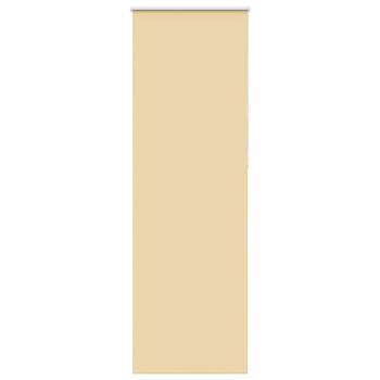 Verdunkelungsrollo Beige 80x210cm Stoffbreite 75,7 cm Polyester