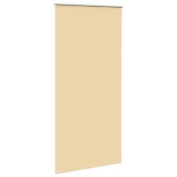 Verdunkelungsrollo Beige 90x230cm Stoffbreite 85,7 cm Polyester