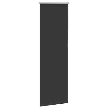 Verdunkelungsrollo Schwarz 40x150 cm Stoffbreite 35,7 cm