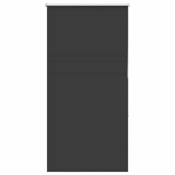 Verdunkelungsrollo Schwarz 75x175 cm Stoffbreite 70,7 cm