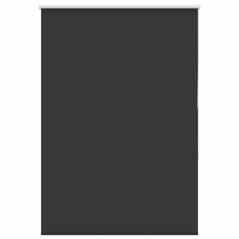 Verdunkelungsrollo Schwarz 110x175 cm Stoffbreite 105,7 cm