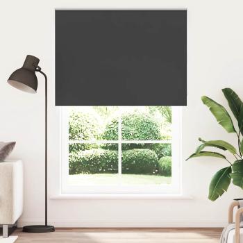 ARDEBO.de - Verdunkelungsrollo Schwarz 160x210 cm Stoffbreite 156,6 cm