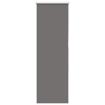 Verdunkelungsrollo Grau 40x130 cm Stoffbreite 35,7 cm Polyester