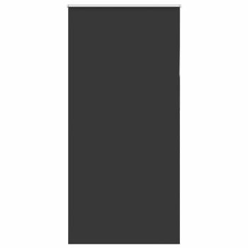 Verdunkelungsrollo Schwarz 95x230 cm Stoffbreite 90,7 cm