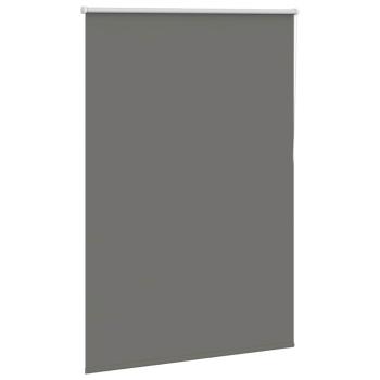 Verdunkelungsrollo Grau 95x130 cm Stoffbreite 90,7 cm Polyester