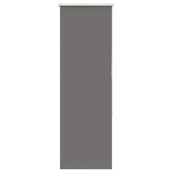 Verdunkelungsrollo Grau 45x175 cm Stoffbreite 40,7 cm Polyester