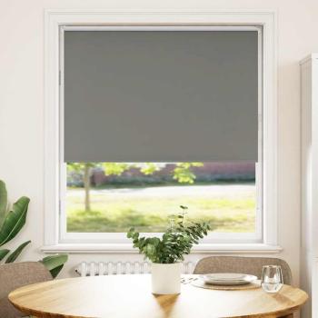 Verdunkelungsrollo Grau 105x175cm Stoffbreite 100,7cm Polyester