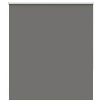 Verdunkelungsrollo Grau 130x150cm Stoffbreite 126,6cm Polyester