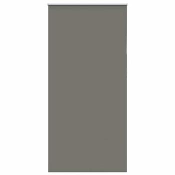 Verdunkelungsrollo Grau 95x230 cm Stoffbreite 90,7 cm Polyester