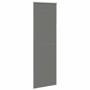 Verdunkelungsrollo Grau 80x210 cm Stoffbreite 75,7 cm Polyester