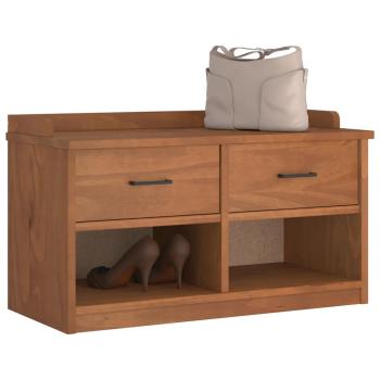 ARDEBO.de - Flurbank SANDNES 87x40x50 cm Massivholz Kiefer