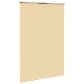 Verdunkelungsrollo Beige 165x210 cm Stoffbreite 161,6 cm