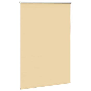 Verdunkelungsrollo Beige 100x175cm Stoffbreite 95,7cm Polyester