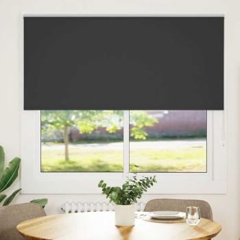 ARDEBO.de - Verdunkelungsrollo Schwarz 150x175 cm Stoffbreite 146,6 cm