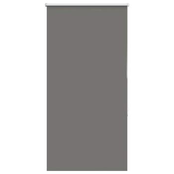 Verdunkelungsrollo Grau 75x175 cm Stoffbreite 70,7 cm Polyester