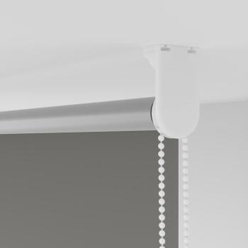 Verdunkelungsrollo Grau 145x210cm Stoffbreite 141,6cm Polyester