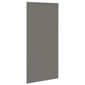 Verdunkelungsrollo Grau 100x210cm Stoffbreite 95,7 cm Polyester
