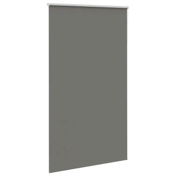 Verdunkelungsrollo Grau 120x230cm Stoffbreite 116,6cm Polyester