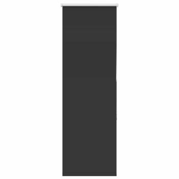 Verdunkelungsrollo Schwarz 45x150 cm Stoffbreite 40,7 cm